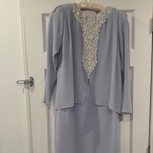 Ursula of Switzerland Light Purple Long Sleeve Dress